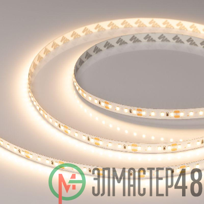 Лента светодиодная RT-A120-10mm 48V Warm 3000К 9.6Вт/м IP20 2835 открыт.(уп.30м) Arlight 032189