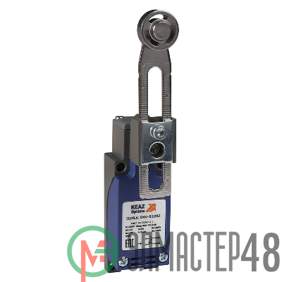 Выключатель концевой OptiLiS D4V-8109Z рычаг регулируемый с роликом метал. XCKP2146P16 КЭАЗ 365293