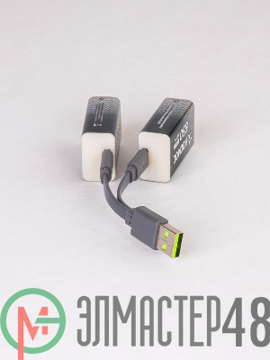 Аккумулятор крона Li-ion 9В 650мАч (уп.2шт) КОСМОС KOCLi9V650mAh2B