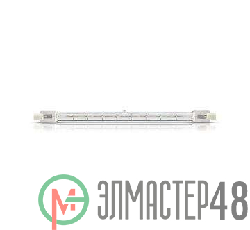 Лампа галогенная КГ 220-1000-5 1000Вт линейная R7s 220В Лисма 3502050