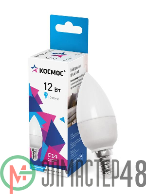 Лампа светодиодная CN 12Вт 4500К E14 1070лм 174-265В КОСМОС LkecLED12wCNE1445