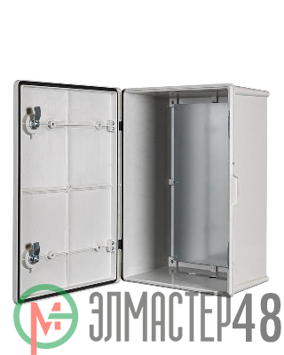 Шкаф монтажный композитный IK10 600x600x250мм IP66 Mastermann 00-01020362