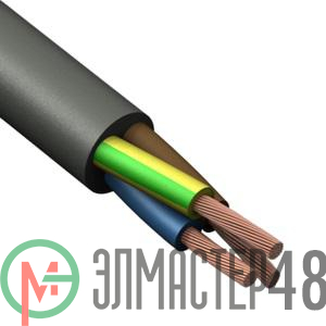 Кабель КГВВнг(А)-LS 3х2.5 (N PE) 0.66кВ (м) Конкорд 7771