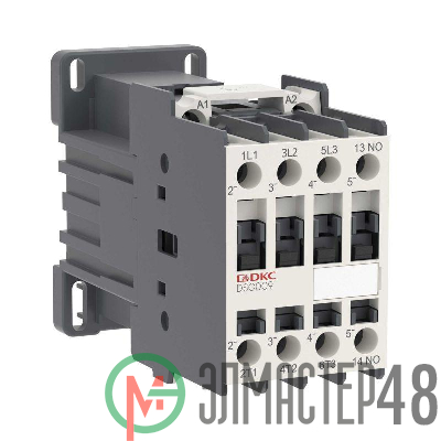 Контактор магнитный YON DSC009 9A 4кВт AC3 3P кат.24В DC 1НО YON DSC009-3C10D024