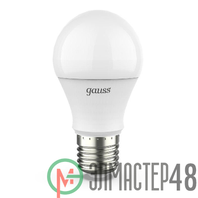 Лампа светодиодная Black A60 10Вт E27 4100К Gauss 102502210