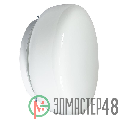 Светильник НПО 22-100-230 "Таблетка" d260 1х100Вт E27 IP20 опал Элетех 1005150221