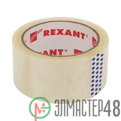 Скотч упаковочный 48ммx66м 50мкм прозр. Rexant 09-4202