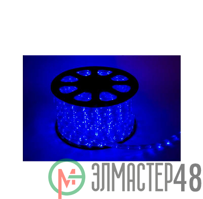 Шнур светодиодный Дюралайт LDRP3W06-B 6м син. SHlights 4690601005793