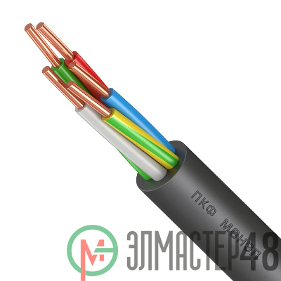 Кабель ВВГнг(А)-LS 5х1.5 (N PE) (уп.100м) Монэл 020008599