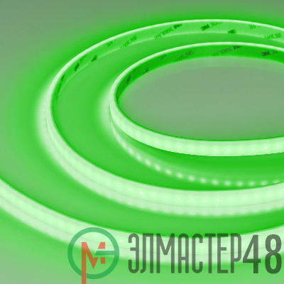 Лента светодиодная RTW-PSW-A120-10mm 24V Green 9.6Вт/м IP67 2835 герметичная (уп.5м) Arlight 040765