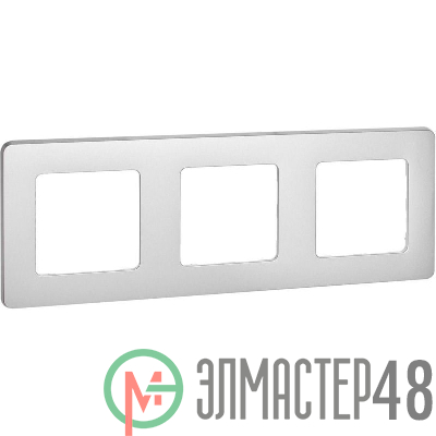 Рамка 3-м Inspiria алюм. Leg 673952