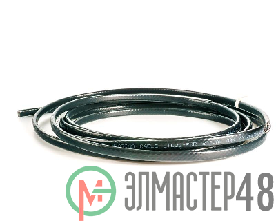 Кабель нагрев. саморег. 30Вт/м с экраном 220В (термопласт) EXTHERM LTC30-2CR