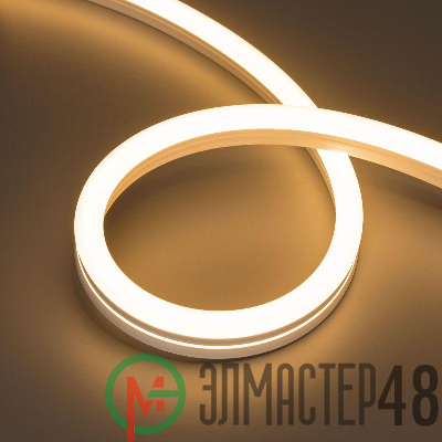 Лента светодиодная MOONLIGHT-SIDE-A140-12x24mm 24V Warm 2700К 9.6Вт/м IP68 wire x2 прямой вывод кабеля герметичная (уп.5м) Arlight 042798