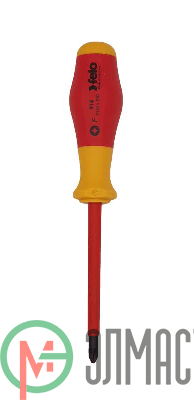 Отвертка диэлектрическая крестовая PH2х100 Felo 91420390