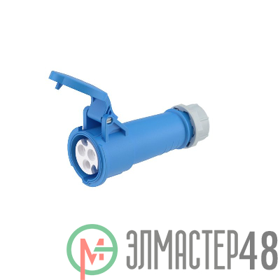 Розетка кабельная 32А 230В 2P+E IP44 DKC DIS3133243