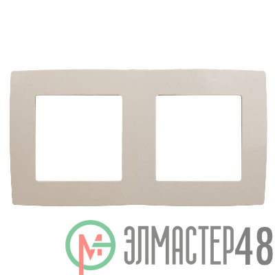 Рамка 2-м 12-5002-02 сл. кость ЭРА Б0014752