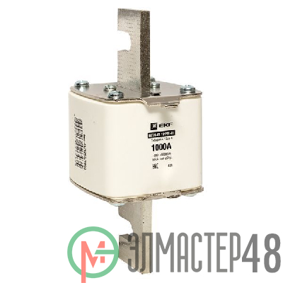 Вставка плавкая ППН-41 1250/1000А габарит 4 EKF fus-41/1250/1000