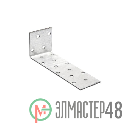 Уголок крепежный анкерный 40х120х40х2.0мм оцинк. Невский Крепеж 824835