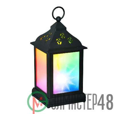 Фонарь ULD-L1122-010/DTB/RGB/3D BLACK Uniel UL-00002311