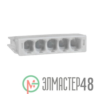 Клемма строительно-монтажная OptiKit СМК 2273-245 (с пастой) 5 отверстий 0.5-2.5кв.мм КЭАЗ 351057