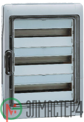 Бокс ОП Plexo3 IP65 36м(3х12) N+PE Leg 601983