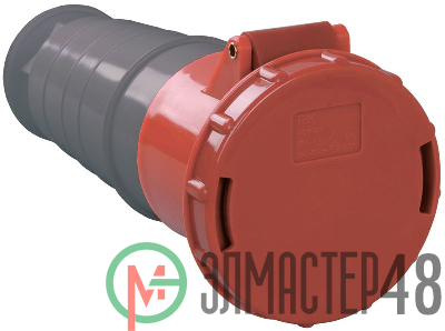 Розетка кабельная 63А 380В 3P+PE+N ССИ-235 IP54 ИЭК PSR22-063-5