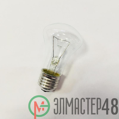 Лампа накаливания Б 230-25Вт E27 230В (100) КЭЛЗ8101101