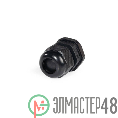 Ввод кабельный пластиковый PG 13.5 (6-12 мм) черн. (уп.100шт) Fortisflex 88642