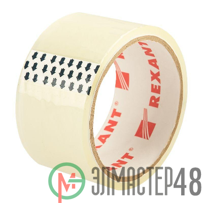 Скотч упаковочный 48ммx36м 50мкм прозр. Rexant 09-4201