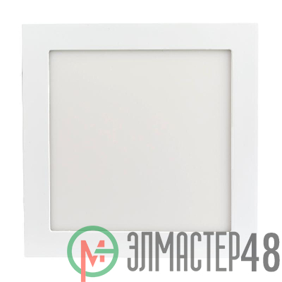 Светильник светодиодный DL-225x225M-21W Warm White IP40 металл Arlight 020137