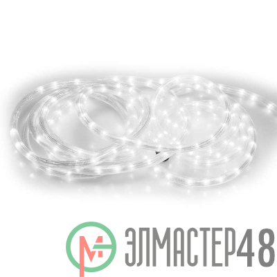 Шнур светодиодный Дюралайт LDRP3W06-W 6м бел. SHlights 4690601005779