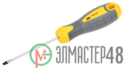 Отвертка шлицевая Master 3х75мм IEK TSC-1SL-375