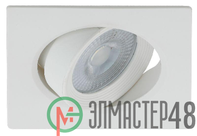 Светильник светодиодный KL LED 21A-5 4K WH квадратный поворотн. LED SMD 5Вт 4000К бел. ЭРА Б0037035
