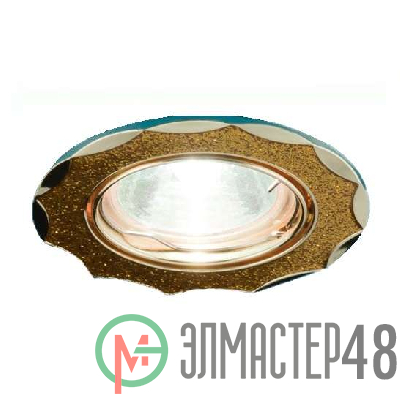 Светильник Orient 51 1 48 литой поворот. комбинир. MR16 зол./зол./зол. MR16 ИТАЛМАК IT8045