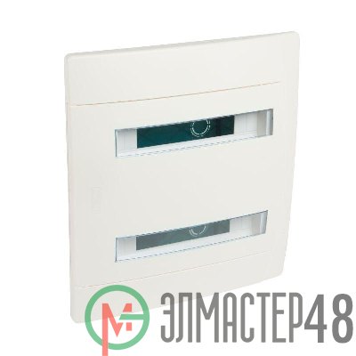 Бокс СП Practibox 2х12 мод. с шинами N и PE IP40 бел/бел. двер. Leg 601118