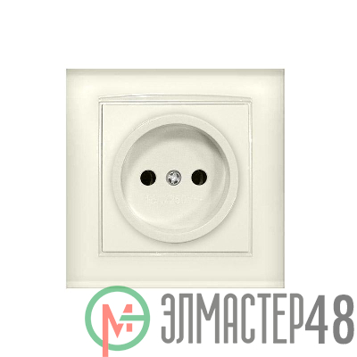 Розетка 1-м СП Бриллиант 16А IP20 сл. кость Universal 7948806