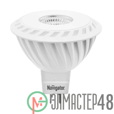 Лампа светодиодная 94 351 NLL-MR16-7-230-4K-GU5.3-60D 7Вт 4000К бел. GU5.3 525лм 170-260В Navigator 94351