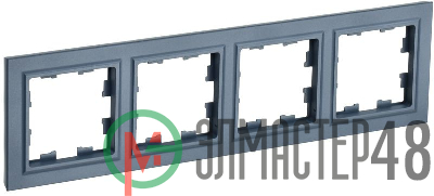 Рамка 4-м BRITE РУ-4-БрМ маренго IEK BR-M42-K35