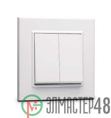 Выключатель 2-кл. СП Karea 10А IP20 бел. Makel 56001003