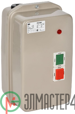 Контактор КМИ-46562 65А 220В/АС3 IP54 ИЭК KKM46-065-220-00
