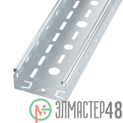 Лоток листовой перфорированный 100х50 L3000 сталь 0.6мм S3 DKC SPL3510