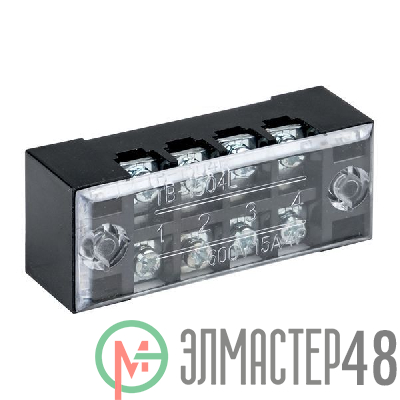 Терминал клеммный TB-1504 до 1.5кв.мм 15А 4 клеммные пары EKF tb-1504