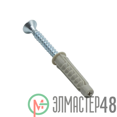 Комплект креп. V6 4.5х40 винт+дюбель (уп.100шт) DKC CM06522