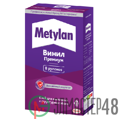 Клей обойный Метилан Винил Премиум без индикатора 250г Момент Б0057029