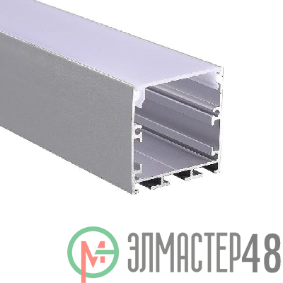 Профиль накладной PAL 3535 (комплект 2м; 2глухих заглушки; рассеиватель матов.; 4клипсы крепежных) JazzWay 5049925
