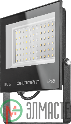 Прожектор светодиодный 90 500 OFL-03-100-6.5K-BL-IP65-LED ОНЛАЙТ 90500