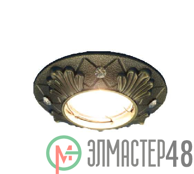 Светильник Regal 51 2 19 литой неповорот. MR16 бронза ИТАЛМАК IT8454