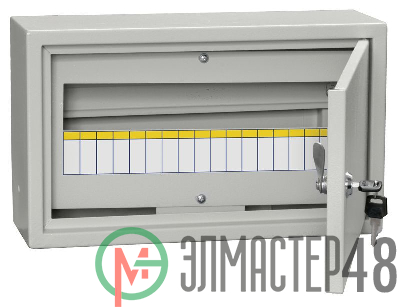 Корпус металлический ЩРн-18з-1 36 УХЛ3 IP31 ИЭК MKM14-N-18-31-Z