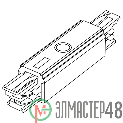 Соединитель Connector TF direct black СТ 4909001100