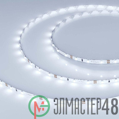 Лента светодиодная RT-A60-5mm 12V Cool 8000К 4.8Вт/м IP20 2835 узкая (уп.5м) Arlight 028610(2)